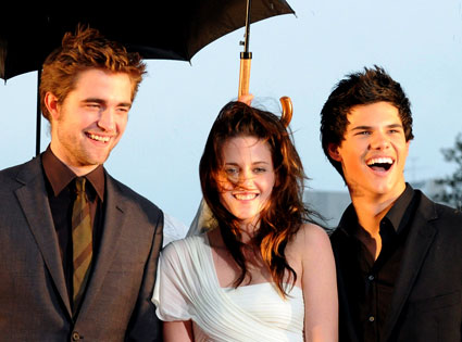 Robert Pattinson, Kristen Stewart, Taylor Lautner Robert Pattinson, Kristen Stewart, Taylor Lautner